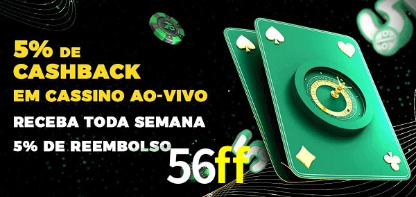 Promoções do cassino ao Vivo 56ff